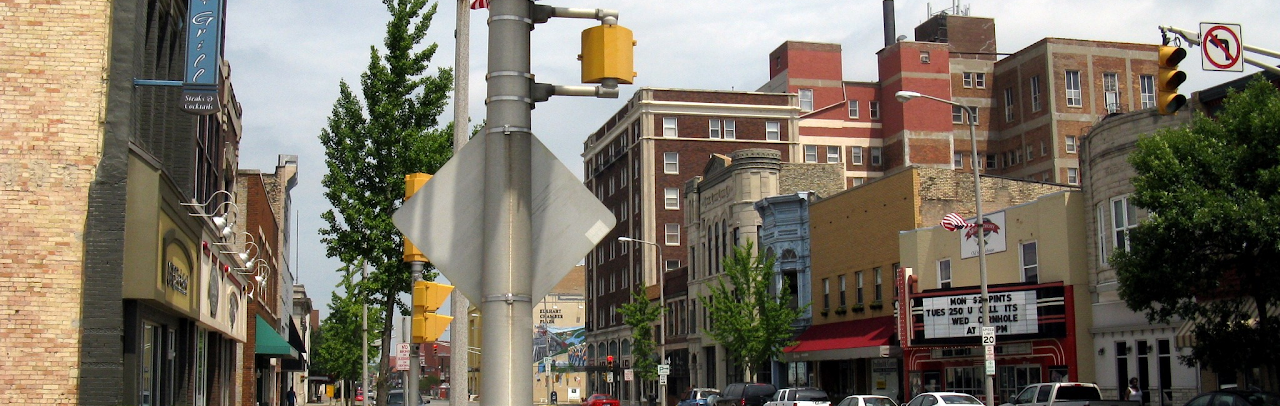 Downtown Elkhart, Indiana